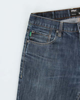 Vintage Y2K Oakley Raw Denim Wide Leg Jeans - W35 L32