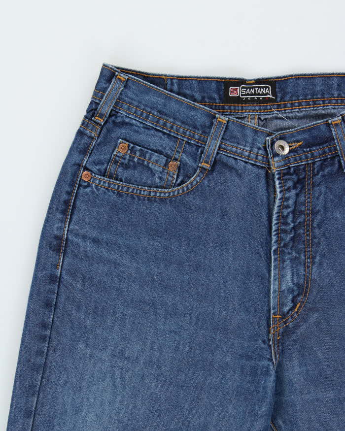 Vintage Y2K 00s Santana Women's Iridescent Bootcut Denim Jeans - W28 L32