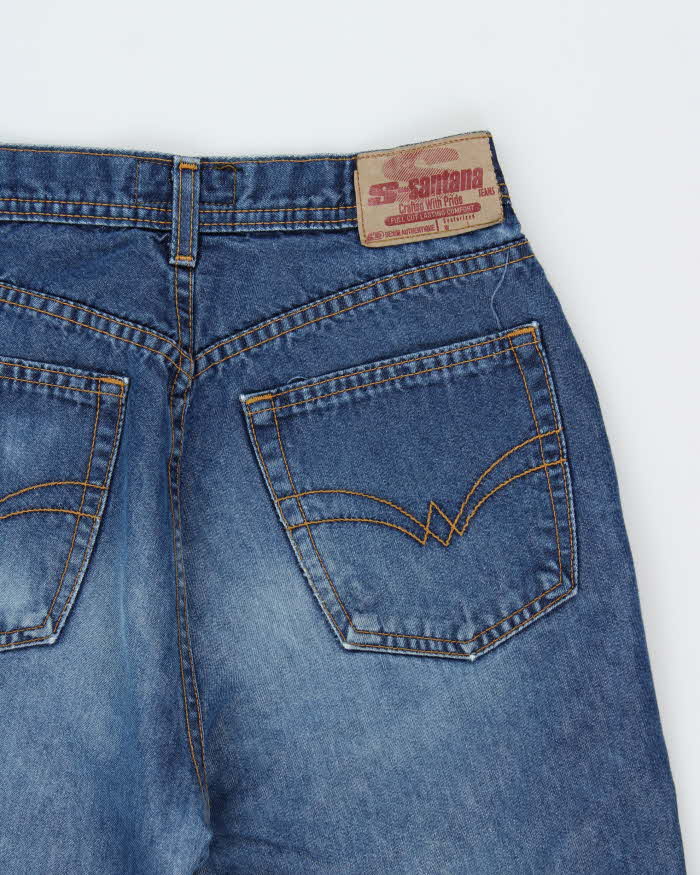 Vintage Y2K 00s Santana Women's Iridescent Bootcut Denim Jeans - W28 L32