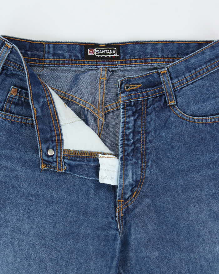 Vintage Y2K 00s Santana Women's Iridescent Bootcut Denim Jeans - W28 L32