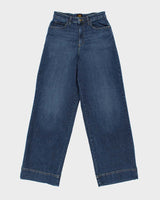 Vintage Y2K 00s Lee Women's High Waisted Ultra Wide Leg Denim Jeans - W29 L34