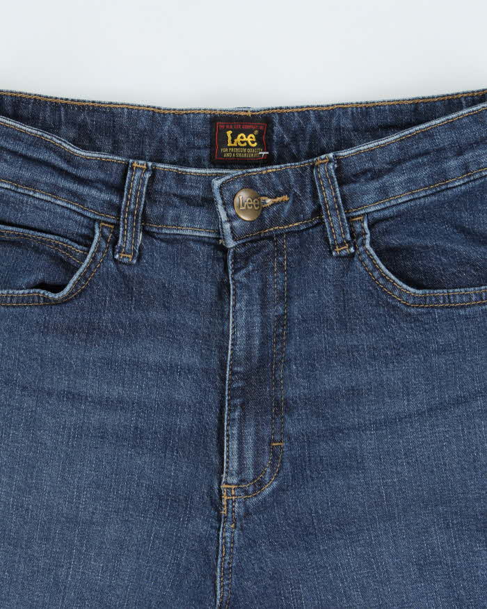 Vintage Y2K 00s Lee Women's High Waisted Ultra Wide Leg Denim Jeans - W29 L34