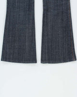 Vintage Y2k 00s Contrast Stitch Bootcut Jeans - W26 L28