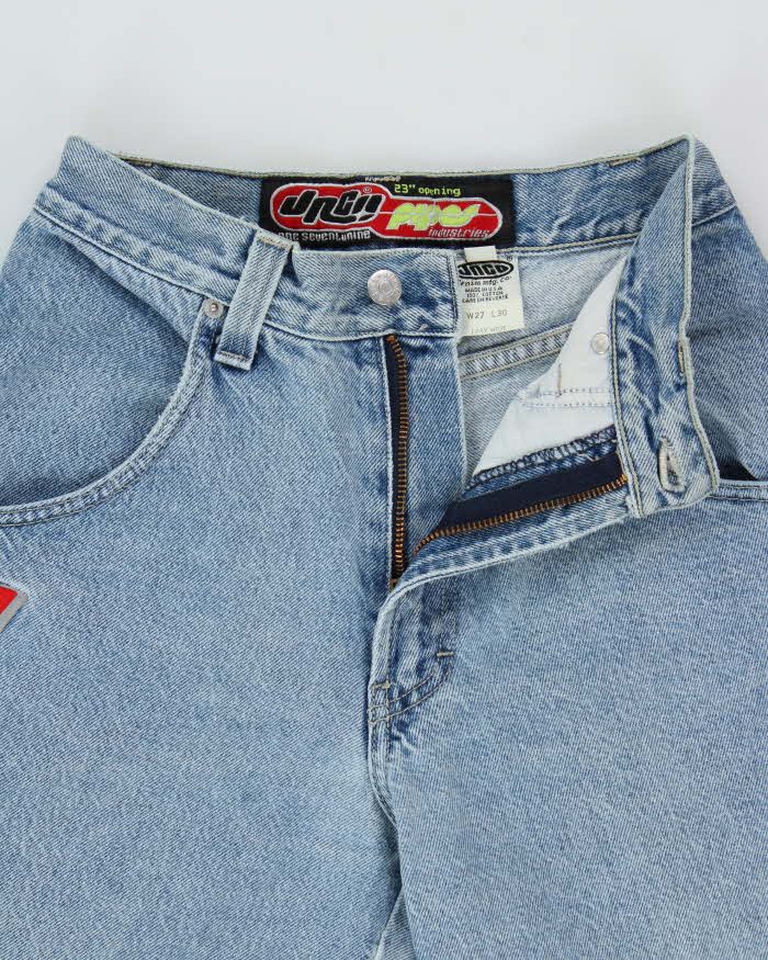 Vintage 1990s JNCO 179 Pipes Super Wide Leg Jeans - W26 L28