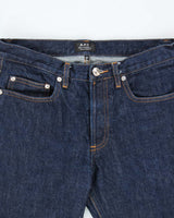 Vintage APC Selvedge Indigo Straight Leg Jeans - W31 L32