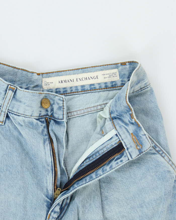 Armani Exchange Super Wide Leg Jeans - W26 L31