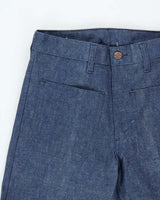 DSWT Vintage 1973 Levi's Shipmates Big E Raw Denim Women's High Waisted Flared Bell Bottom Jeans - W28 L35