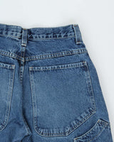 Vintage 1990s Blue Notes Women's Ultra Wide Leg Flared Denim Jeans - W30 L31