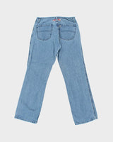 Vintage 1990s Silver Clothing Women''s Mid Rise Denim Bootcut Jeans - W30 L29