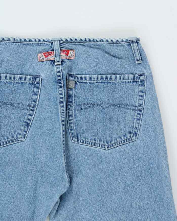 Vintage 1990s Silver Clothing Women''s Mid Rise Denim Bootcut Jeans - W30 L29