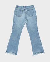 Vintage 1990s Liquid Barbed Wire Flare Jeans - W32 L32