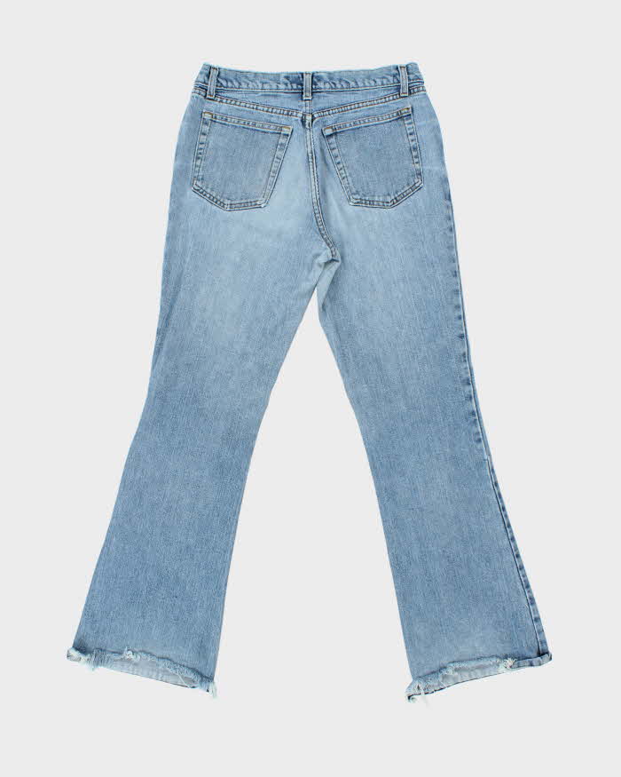 Vintage 1990s Liquid Barbed Wire Flare Jeans - W32 L32
