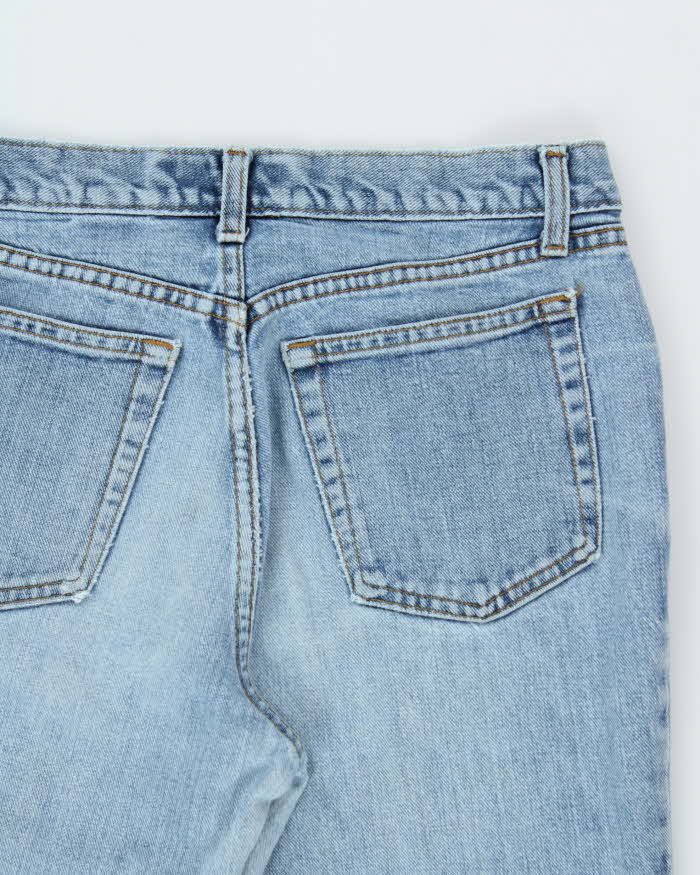 Vintage 1990s Liquid Barbed Wire Flare Jeans - W32 L32