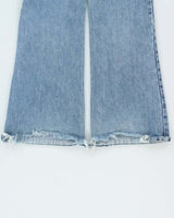 Vintage 1990s Liquid Barbed Wire Flare Jeans - W32 L32