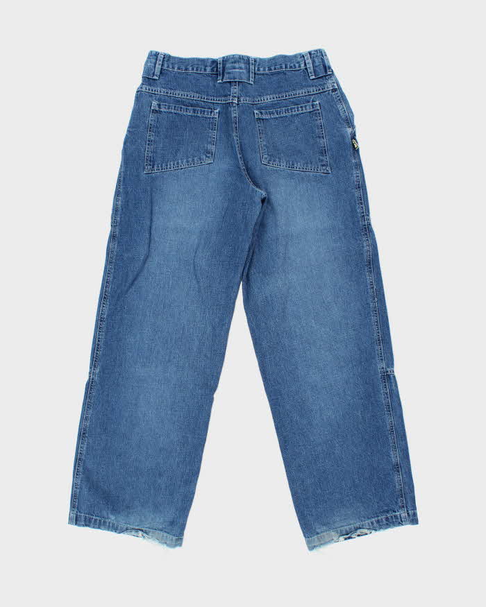 Vintage 1990s Buggirl Supafunky Women's Wide Leg Denim Jeans - W32 L31