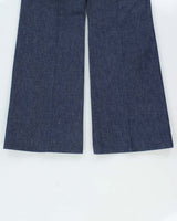 DSWT Vintage 1970s Levi's Shipmates Big E Raw Denim Women's High Waisted Flared Bell Bottom Jeans - W28 L35