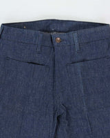 DSWT Vintage 1970s Levi's Shipmates Big E Raw Denim Women's High Waisted Flared Bell Bottom Jeans - W28 L35