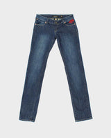 Vintage Y2k 00s Ed Hardy Embroidered Skinny Jeans - W27 L32
