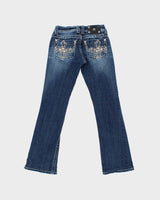 Vintage Y2k 00s Miss Me Bootcut Jeans - W28 L31