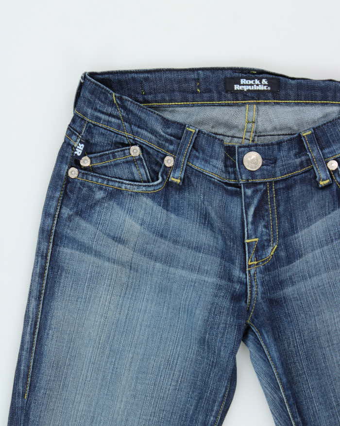 Vintage Y2k 00s Rock &amp; Republic Bootcut Jeans - W30 L30