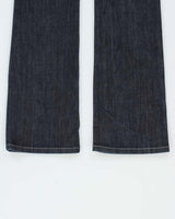 Vintage Y2K 00s Marciano Low Rise Women's Raw Indigo Denim Bootcut Jeans - W27 L34