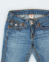 Vintage Y2k 00s True Religion Flare Jeans - W25 L34