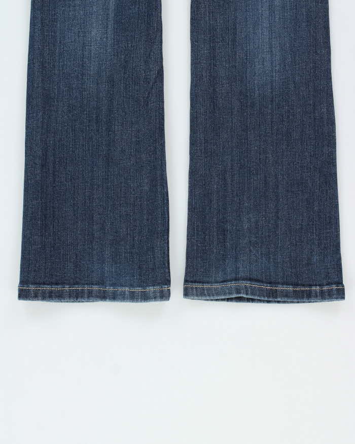 Vintage Y2k 00s LA Idol Rhinestone Bootcut Jeans - W29 L34