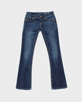Vintage Y2k 00s LA Idol Rhinestone Bootcut Jeans - W27 L32