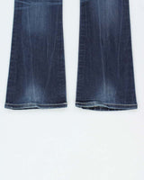 Vintage Y2k 00s LA Idol Rhinestone Bootcut Jeans - W27 L32