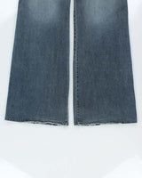 Vintage 1990s Armor Women's Low Rise Ultra Wide Leg Flared Denim Jeans - W29 L33