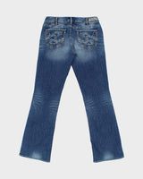 Vintage Y2k 00s Silver Bootcut Jeans - W32 L33
