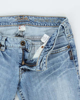 Vintage Y2k 00s Silver Bootcut Jeans - W30 L32