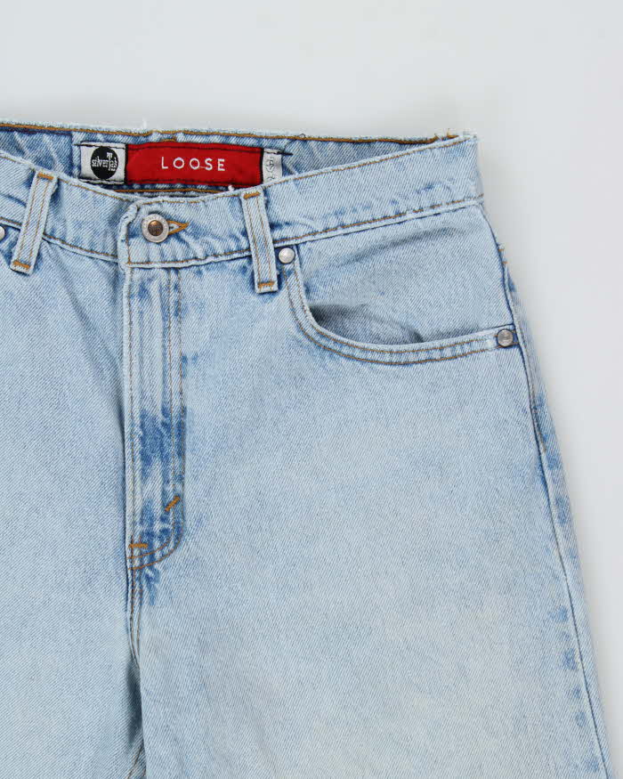 Vintage 1996 Levi's SilverTab Batwing Tag Made In USA Women's Loose Fit Denim Jeans - W30 L32
