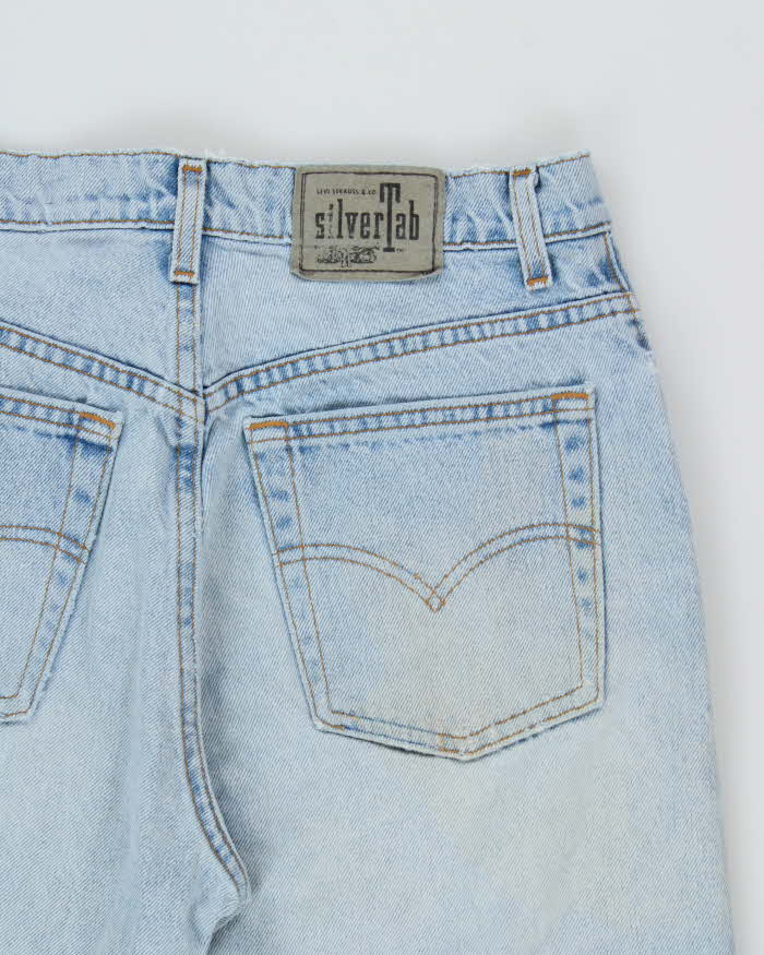 Vintage 1996 Levi's SilverTab Batwing Tag Made In USA Women's Loose Fit Denim Jeans - W30 L32