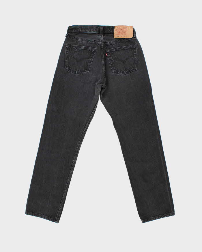 Vintage 1996 Levi's 501 Red Batwing Made In USA Women's Straight Leg Denim Jeans - W28 L30