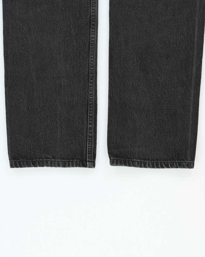 Vintage 1996 Levi's 501 Red Batwing Made In USA Women's Straight Leg Denim Jeans - W28 L30