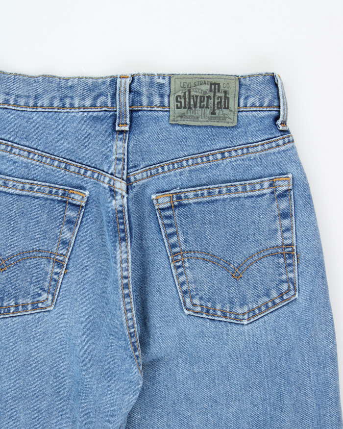 Vintage 1995 Levi's SilverTab Batwing Made In USA Women's Loose Fit Denim Jeans - W28 L31