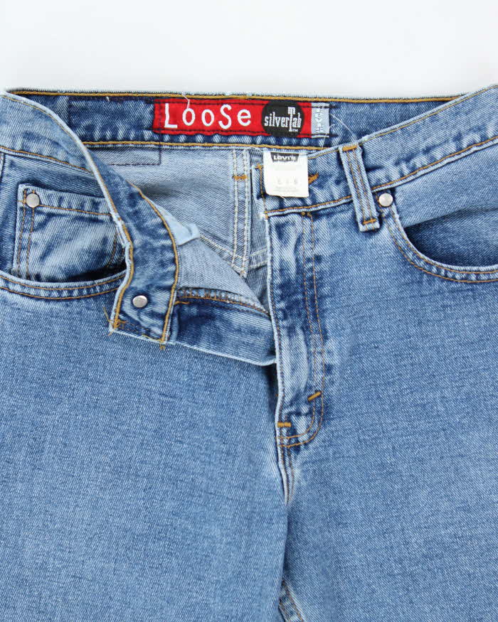 Vintage 1995 Levi's SilverTab Batwing Made In USA Women's Loose Fit Denim Jeans - W28 L31