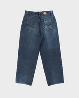 Vintage 1990s Versace JC Women's Wide Leg Denim Jeans - W30 L27