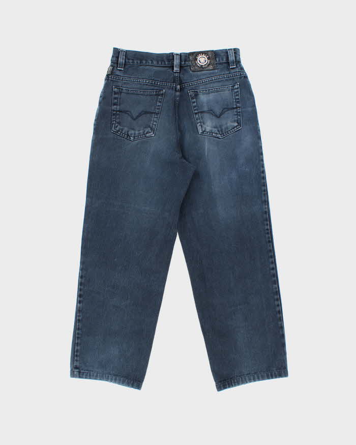 Vintage 1990s Versace JC Women's Wide Leg Denim Jeans - W30 L27