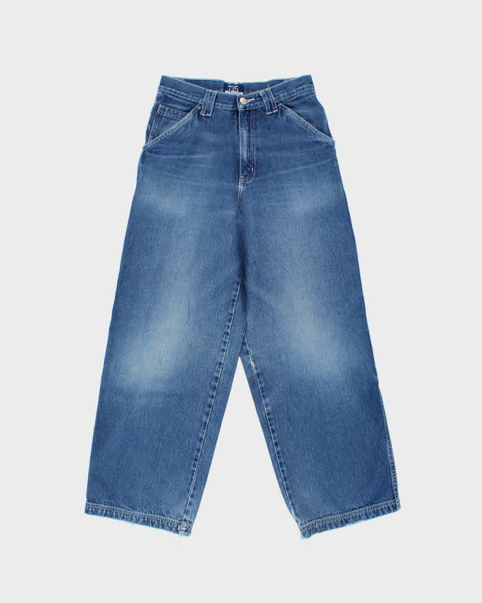 Vintage Y2k 00s 725 Originals Embroidered Ultra Wide Leg Jeans - W28 L28