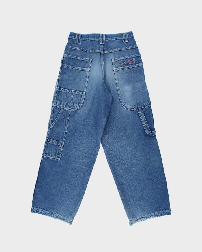 Vintage Y2k 00s 725 Originals Embroidered Ultra Wide Leg Jeans - W28 L28