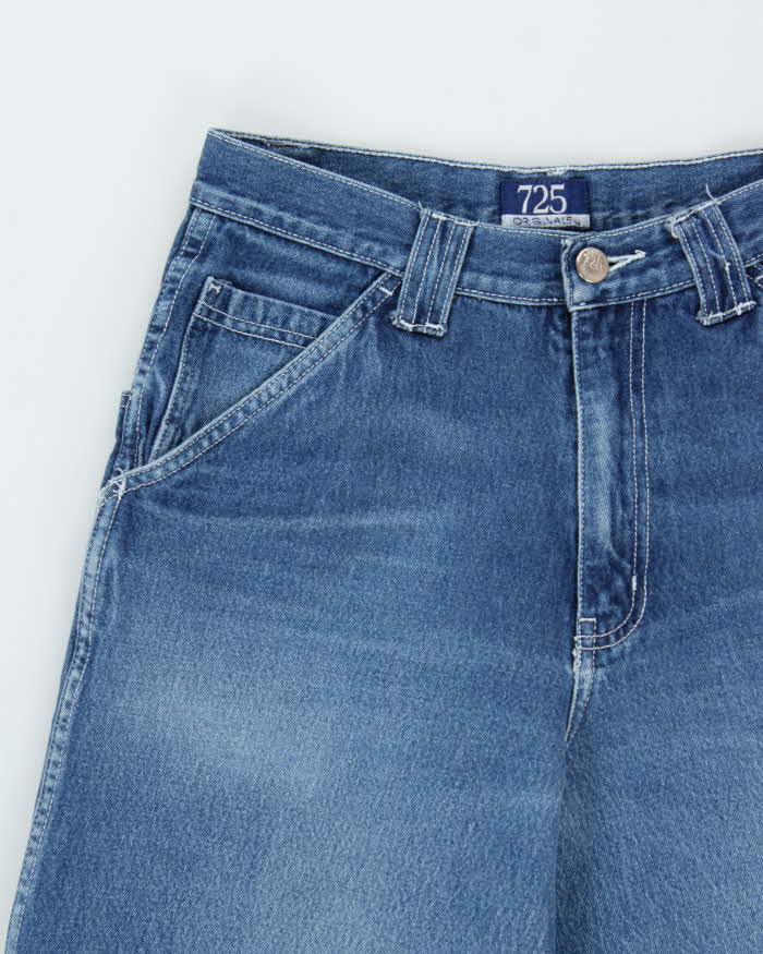 Vintage Y2k 00s 725 Originals Embroidered Ultra Wide Leg Jeans - W28 L28