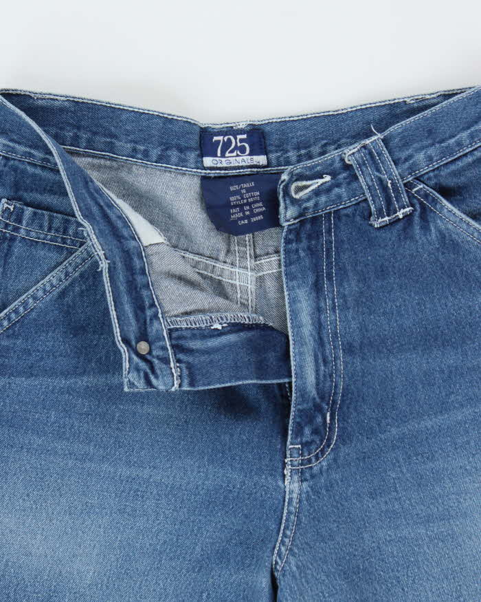 Vintage Y2k 00s 725 Originals Embroidered Ultra Wide Leg Jeans - W28 L28