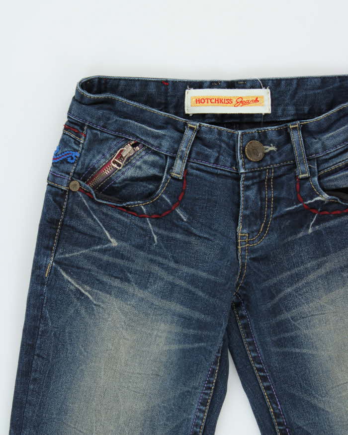 Vintage Y2K 00s Hotchkiss Women's Low Rise Japanese Denim Flared
