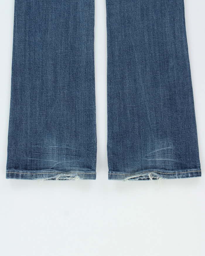 Vintage Y2K 00s Miss Me Women's Low Rise Embellished Bootcut Jeans - W27 L31