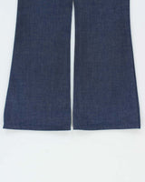 Vintage 1970s Wrangler Made In USA Women's High Waisted Bell Bottom Flared Lightweight Denim Jeans - W27 L32