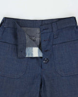 Vintage 1970s Wrangler Made In USA Women's High Waisted Bell Bottom Flared Lightweight Denim Jeans - W27 L32