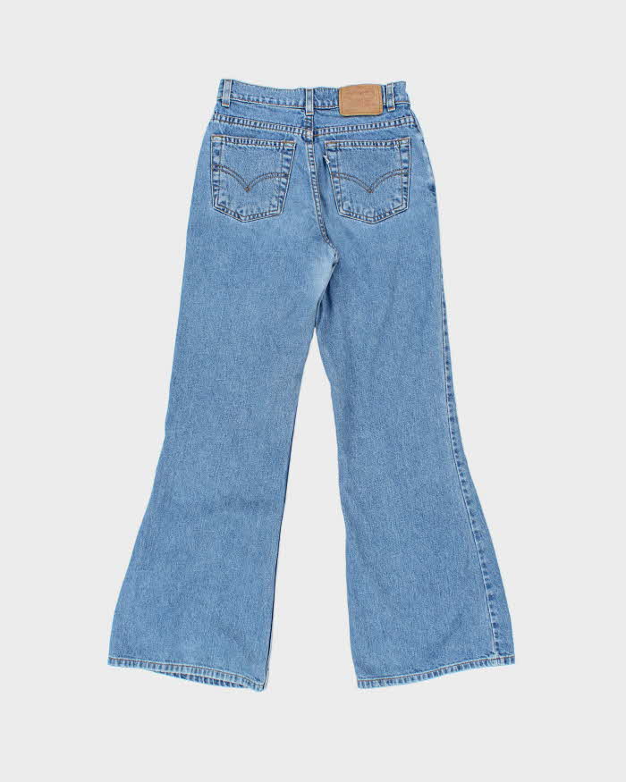 Vintage 1998 Levi's White Tab Batwing Women's High Waisted Denim Flared Jeans - W26 L30