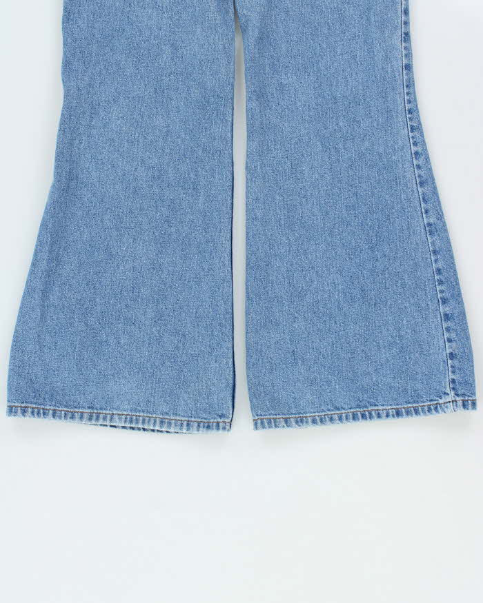 Vintage 1998 Levi's White Tab Batwing Women's High Waisted Denim Flared Jeans - W26 L30